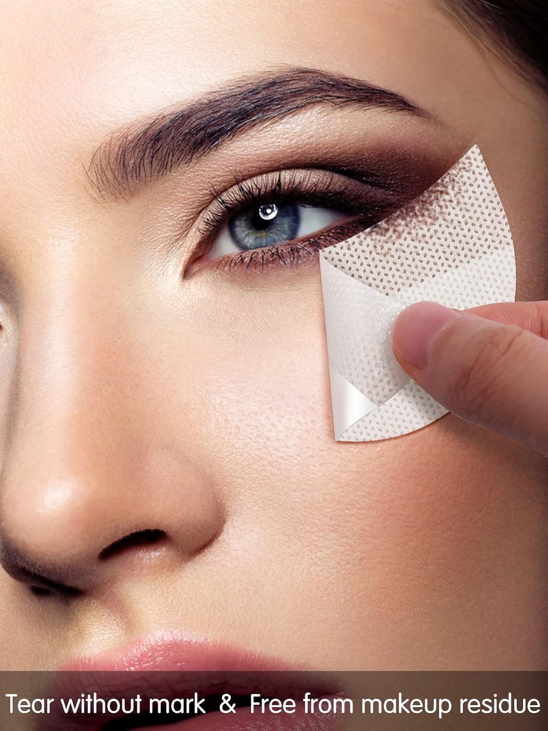 20 - 50 Pcs Eyeshadow Shields, Lint - free Under - eye Pads Designed To Prevent Makeup Residue, Perfect For Eyeliner, Eyeshadow, Eyelash Extensions, And Lip Makeup. These Stencils Provide A Clean, Mess - free - East Pass Shopping Store