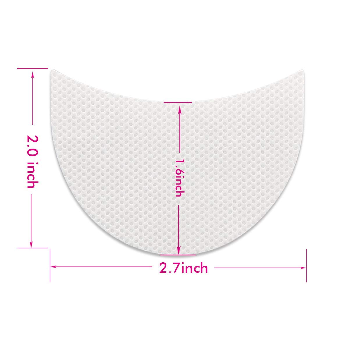20 - 50 Pcs Eyeshadow Shields, Lint - free Under - eye Pads Designed To Prevent Makeup Residue, Perfect For Eyeliner, Eyeshadow, Eyelash Extensions, And Lip Makeup. These Stencils Provide A Clean, Mess - free - East Pass Shopping Store