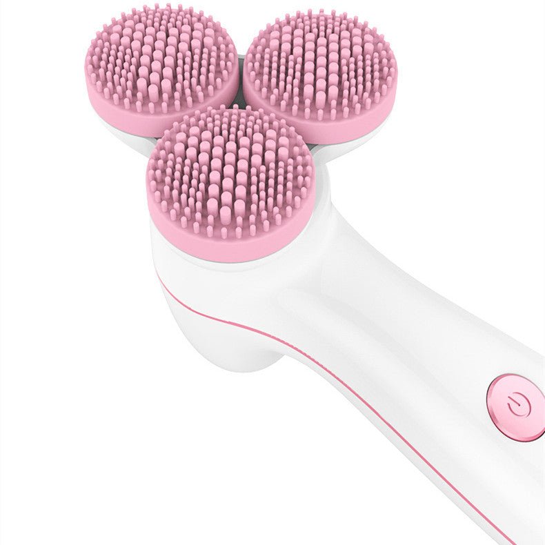 3D Smart Massage Cleanser Electric Cleanser Electric Silicone Facial Cleanser - East Pass Shopping Store