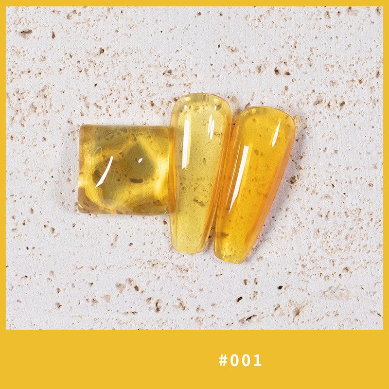 9 Colors Amber Set UV Gel Nail Polish Ice Penetration Soak Off Shining - East Pass Shopping Store