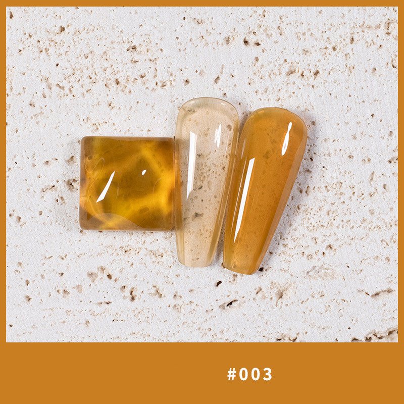 9 Colors Amber Set UV Gel Nail Polish Ice Penetration Soak Off Shining - East Pass Shopping Store