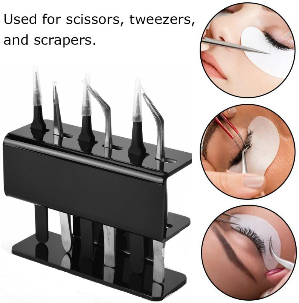 Acrylic Eyelash Tweezers Holder - East Pass Shopping Store