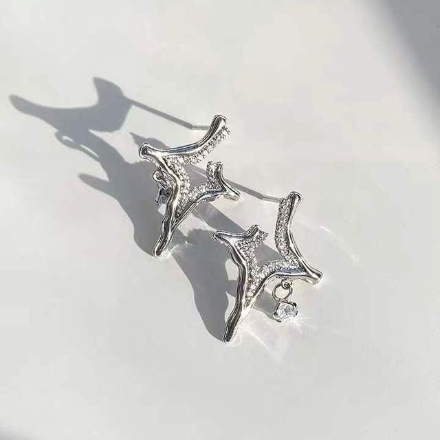 Asterism Rhinestone Earrings - East Pass Shopping Store