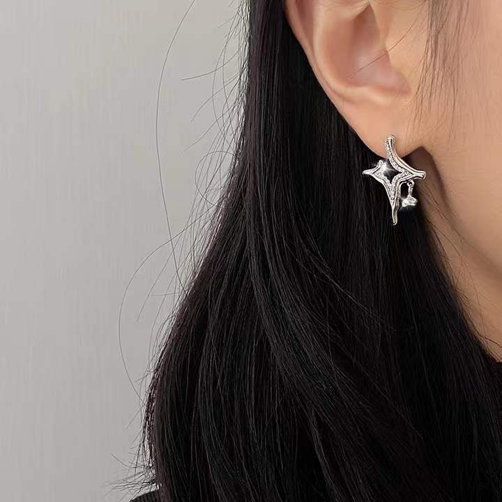 Asterism Rhinestone Earrings - East Pass Shopping Store