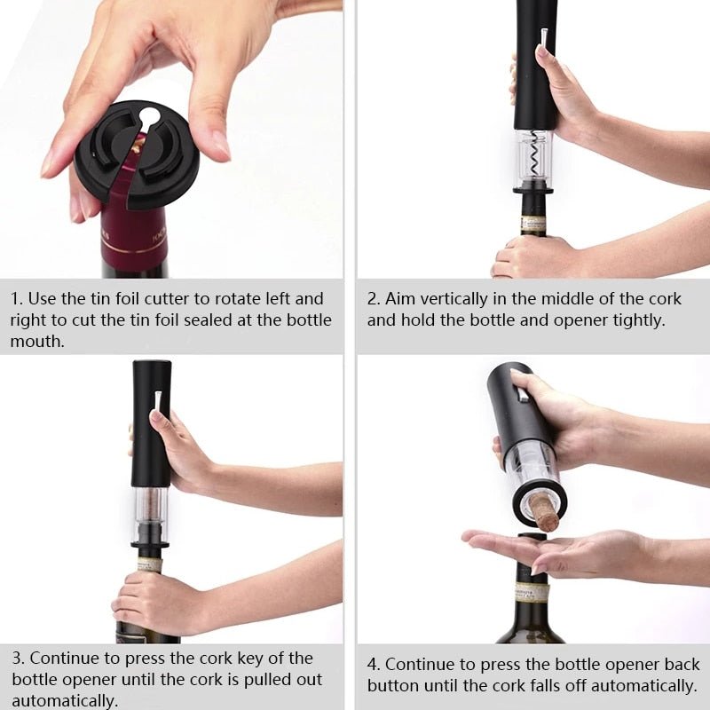 Automatic Wine Bottle Opener - East Pass Shopping Store