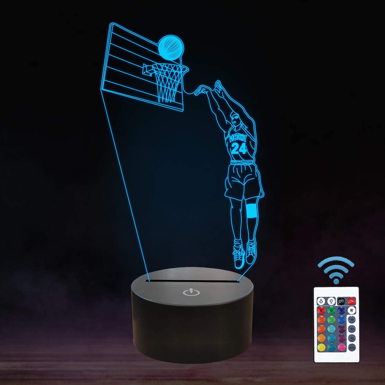 Basketball 3D Lamp - East Pass Shopping Store