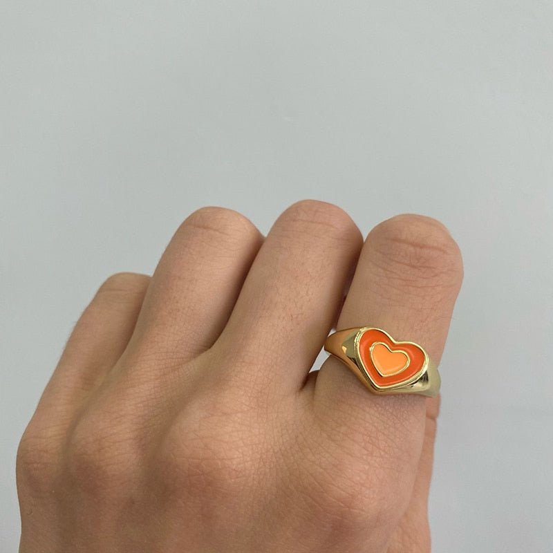 Creative Love Heart Ring - East Pass Shopping Store