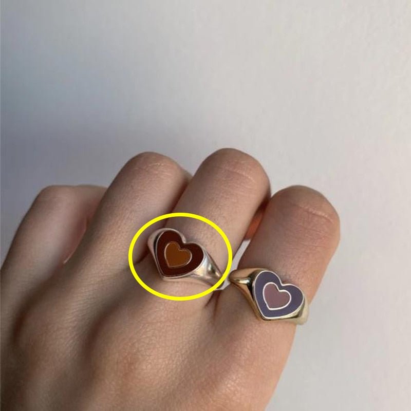 Creative Love Heart Ring - East Pass Shopping Store