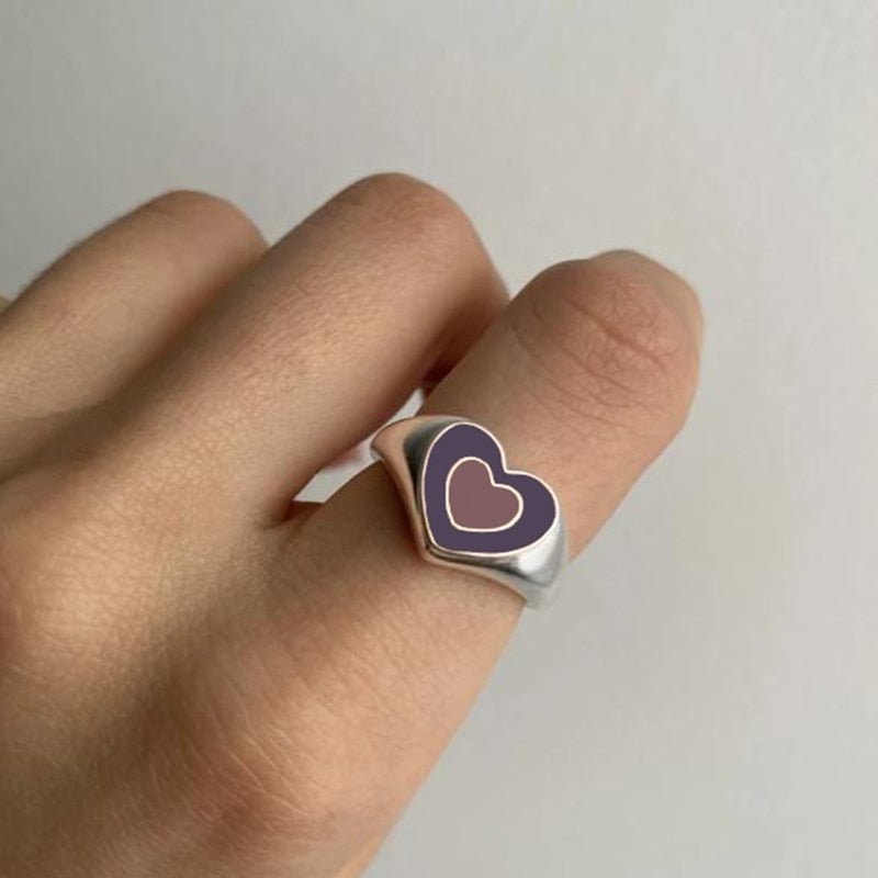 Creative Love Heart Ring - East Pass Shopping Store