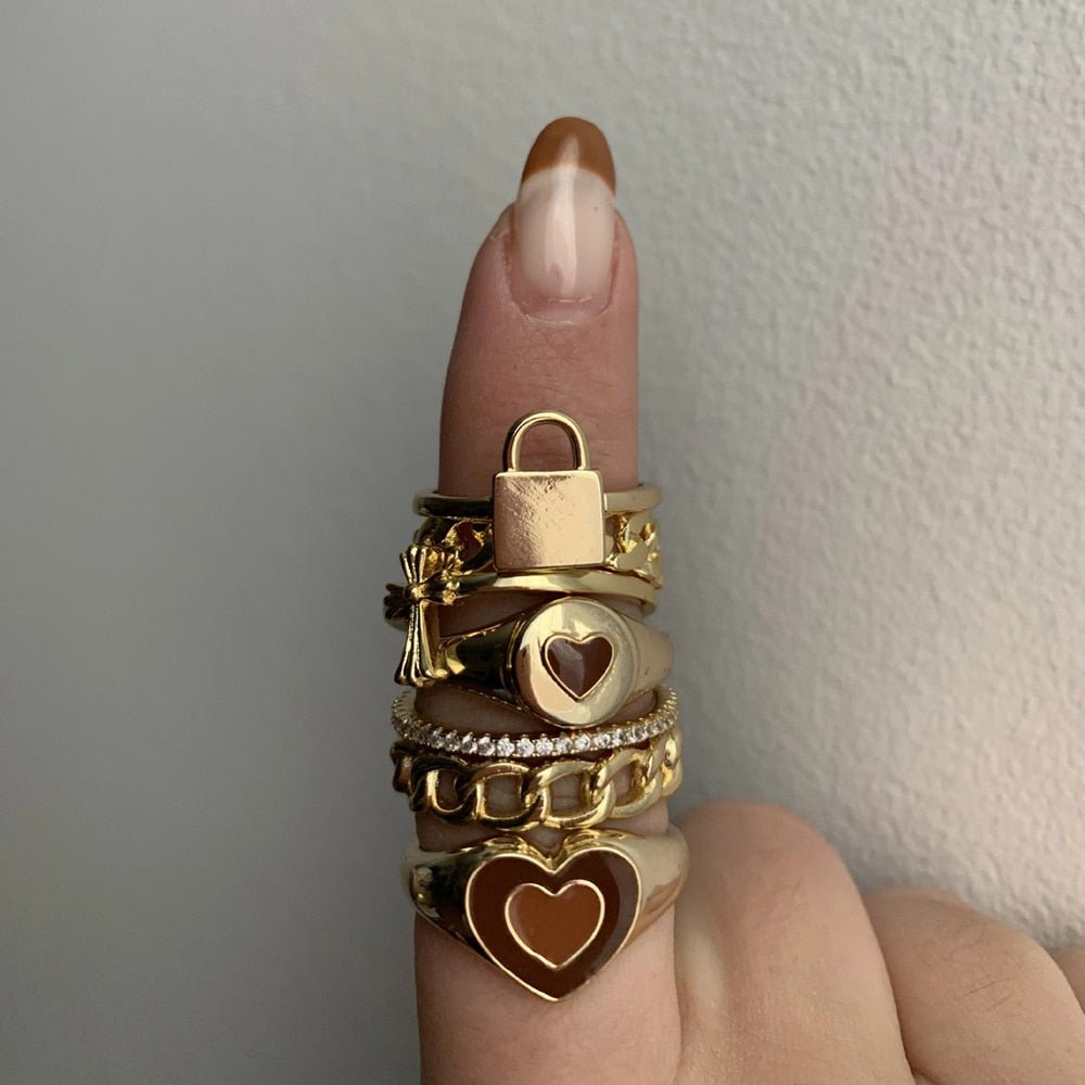 Creative Love Heart Ring - East Pass Shopping Store