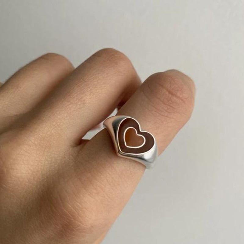 Creative Love Heart Ring - East Pass Shopping Store