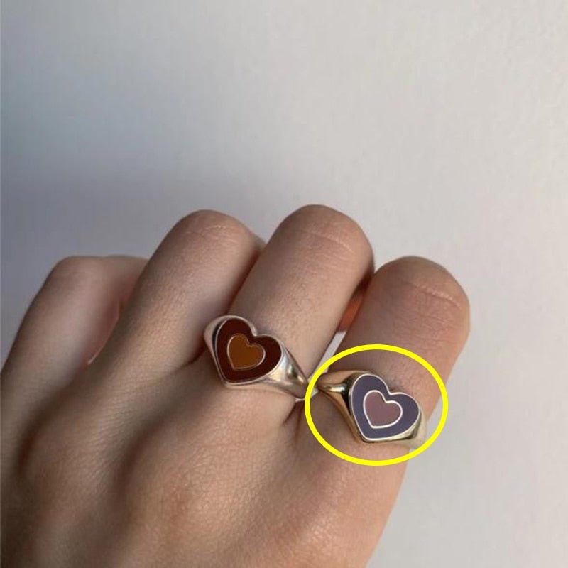 Creative Love Heart Ring - East Pass Shopping Store