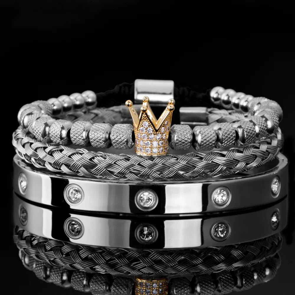 Diamond Roman Bracelets - East Pass Shopping Store