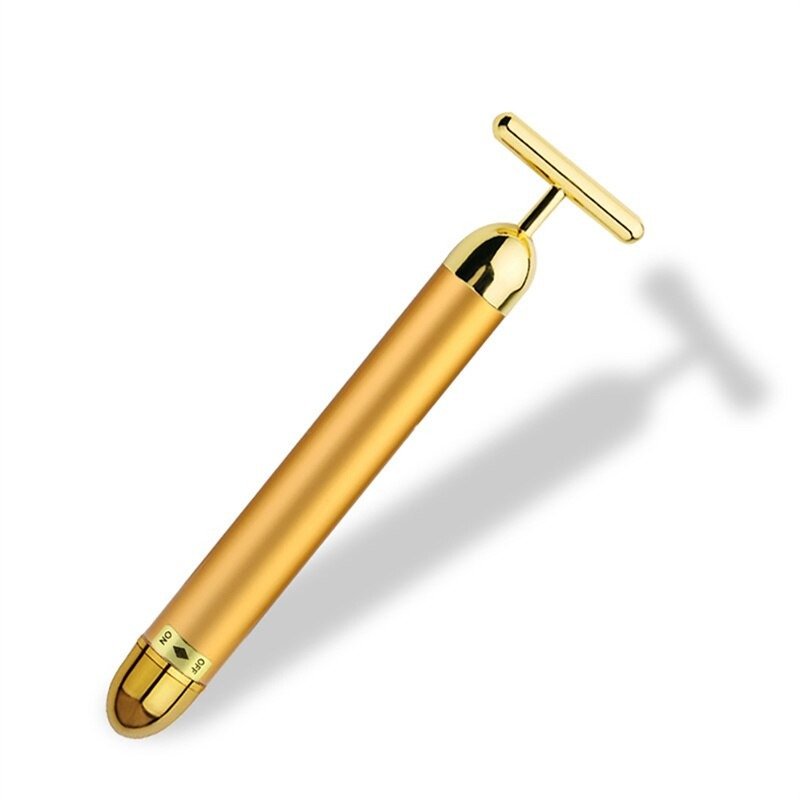 Energy 24K Gold T Beauty Bar Facial Roller Massager - East Pass Shopping Store