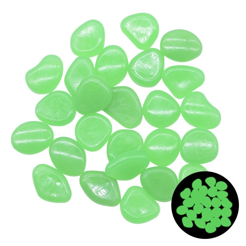 Glow in the Dark Garden Pebbles - East Pass Shopping Store