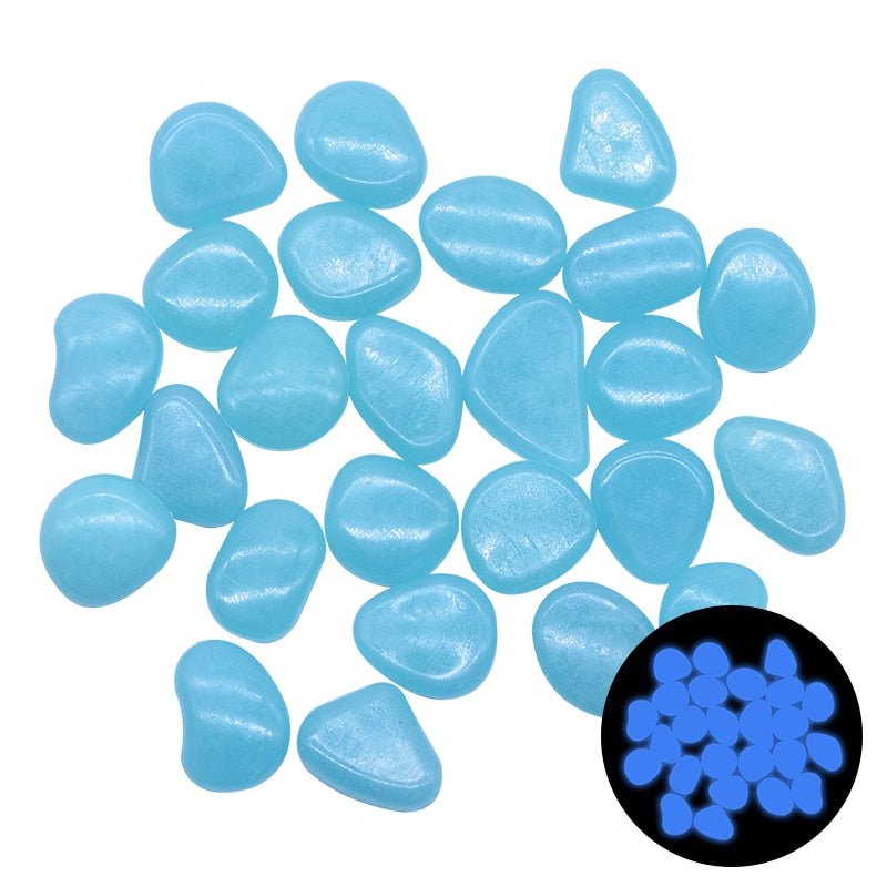 Glow in the Dark Garden Pebbles - East Pass Shopping Store