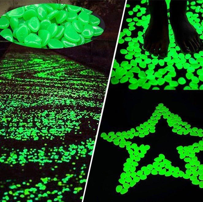 Glow in the Dark Garden Pebbles - East Pass Shopping Store