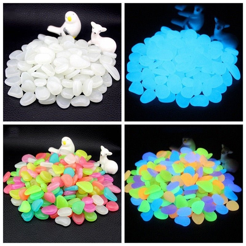 Glow in the Dark Garden Pebbles - East Pass Shopping Store