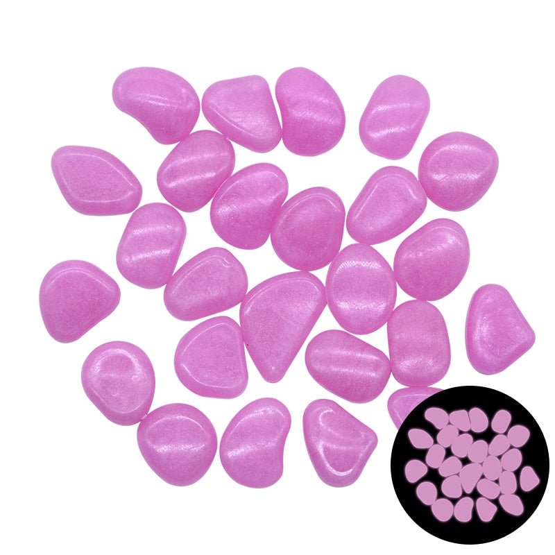 Glow in the Dark Garden Pebbles - East Pass Shopping Store