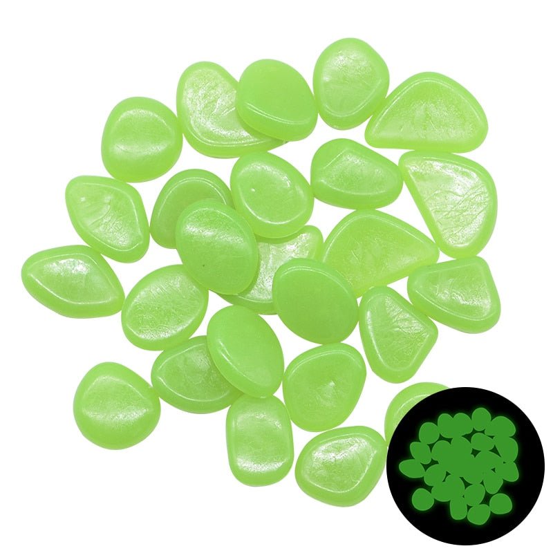 Glow in the Dark Garden Pebbles - East Pass Shopping Store