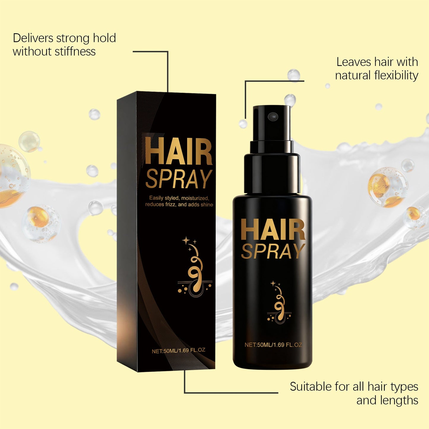 Hair Styling Spray - East Pass Shopping Store