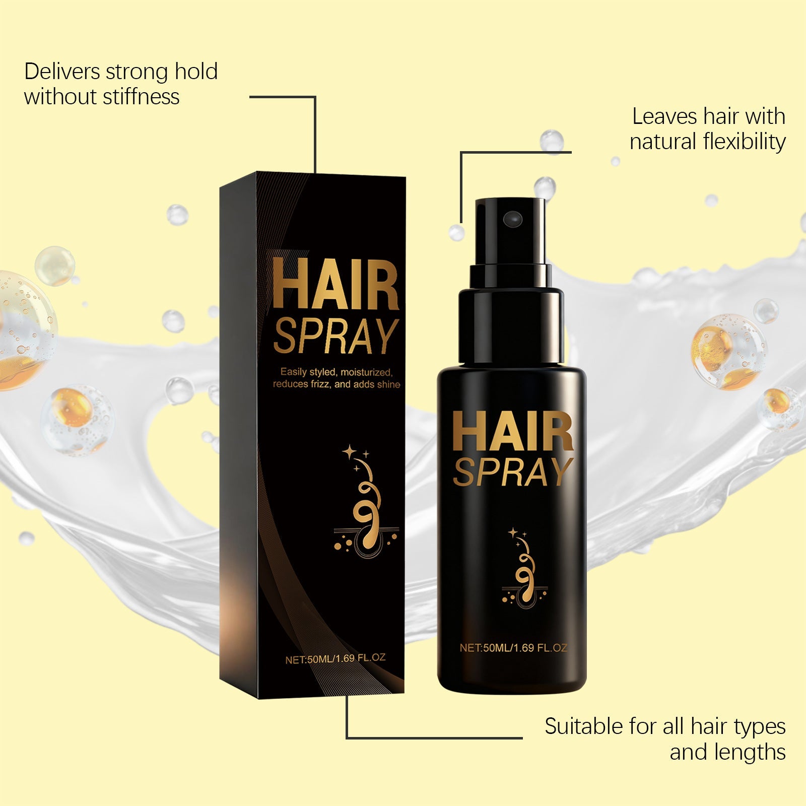 Hair Styling Spray - East Pass Shopping Store