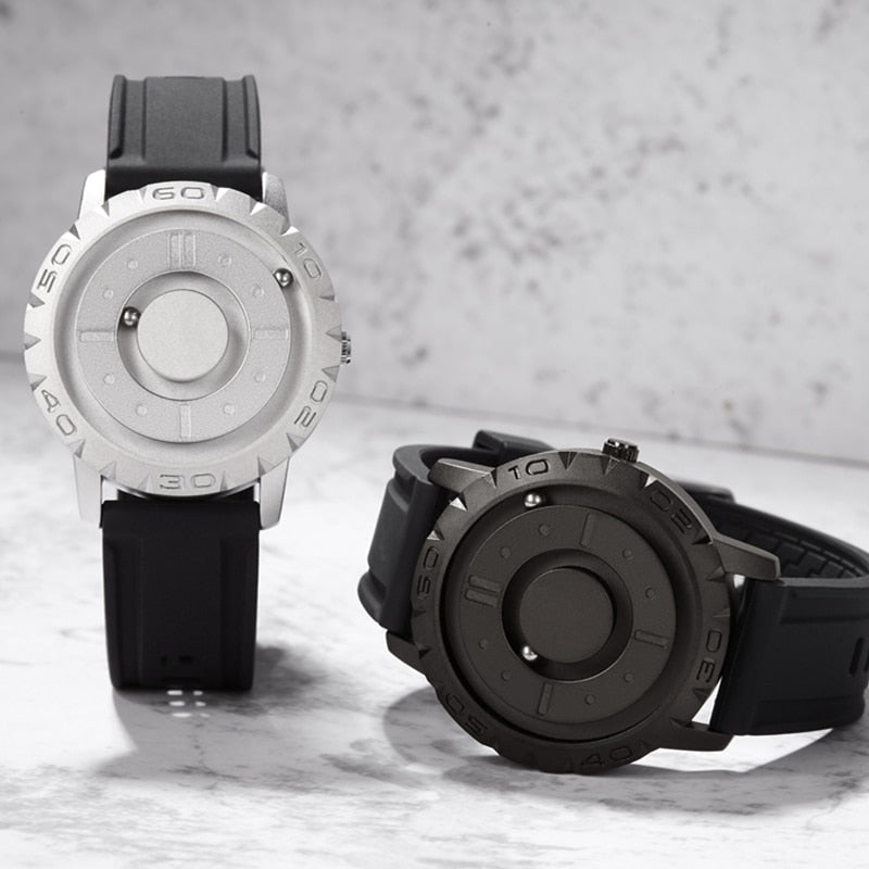 Iron Ball Magnetic Pointer Men's Watch - East Pass Shopping Store