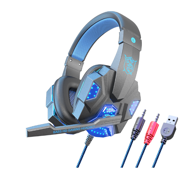 Led Light Wired Gamer Headset - East Pass Shopping Store