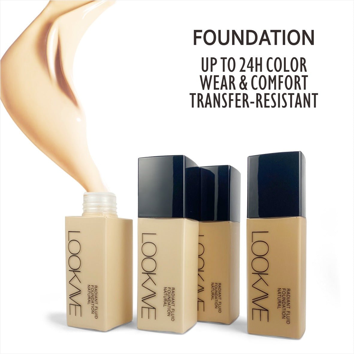 LOOKAVE Matte Liquid Foundation - East Pass Shopping Store