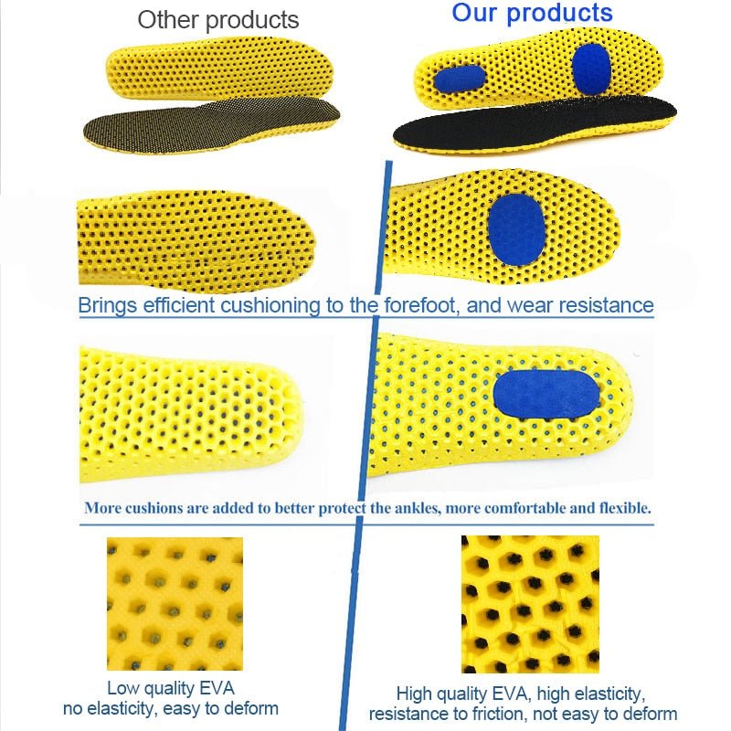 Memory Foam Insoles For Shoes - East Pass Shopping Store