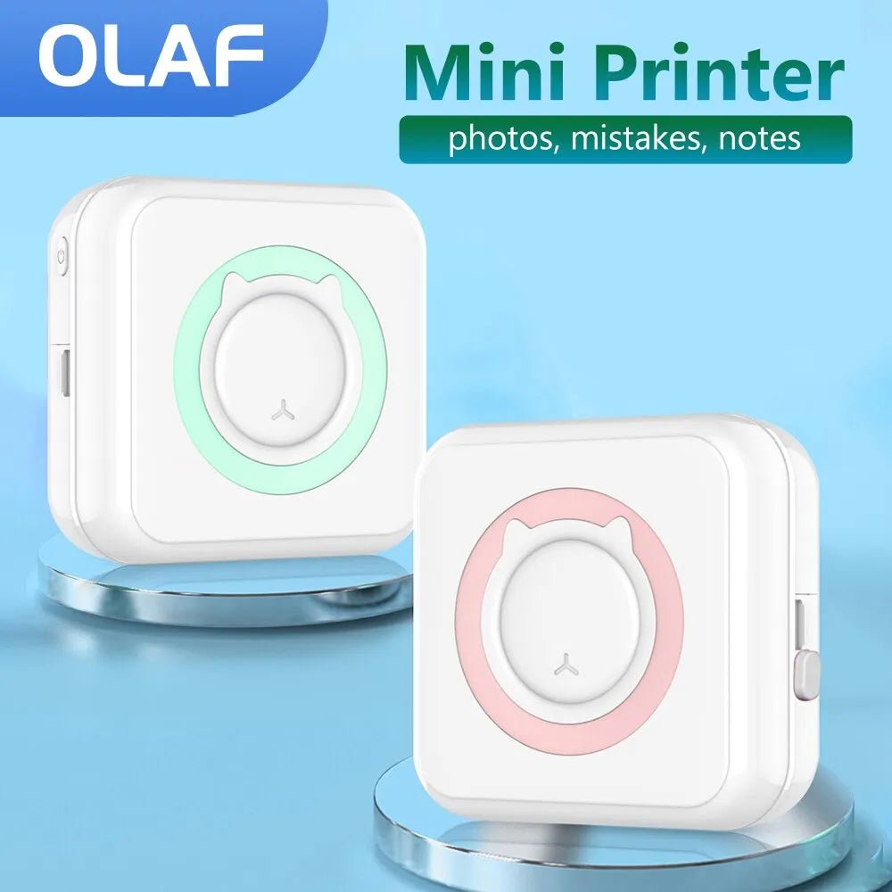Mini Printer Portable Thermal Stickers - East Pass Shopping Store