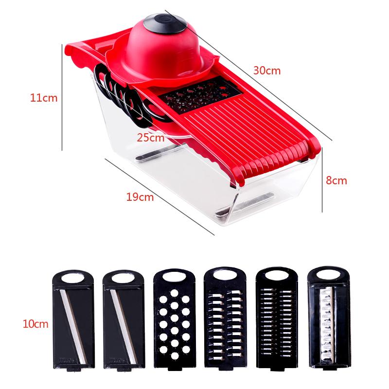 Multifunction 6 Blades Kitchen Slicer - East Pass Shopping Store