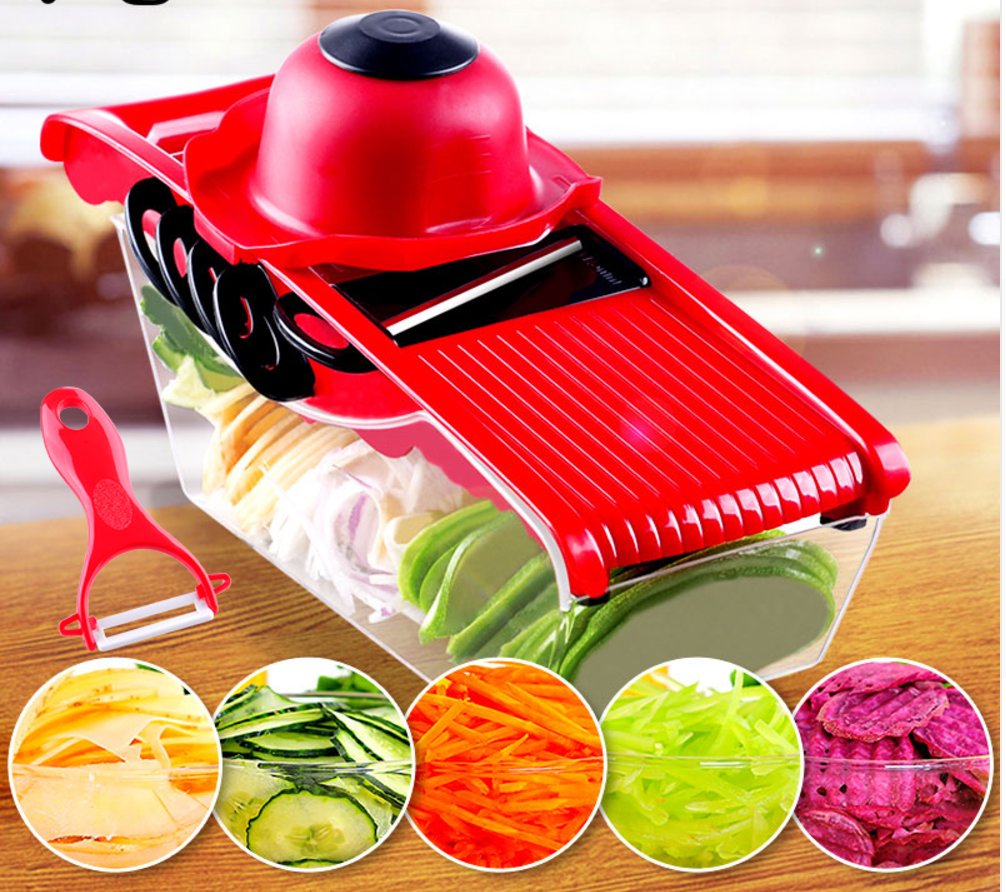Multifunction 6 Blades Kitchen Slicer - East Pass Shopping Store