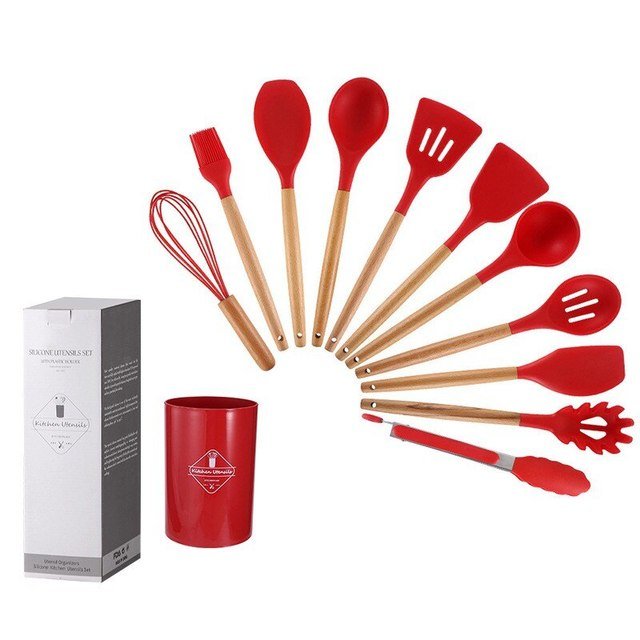 Non Stick Pot Spatula And Spoon - East Pass Shopping Store