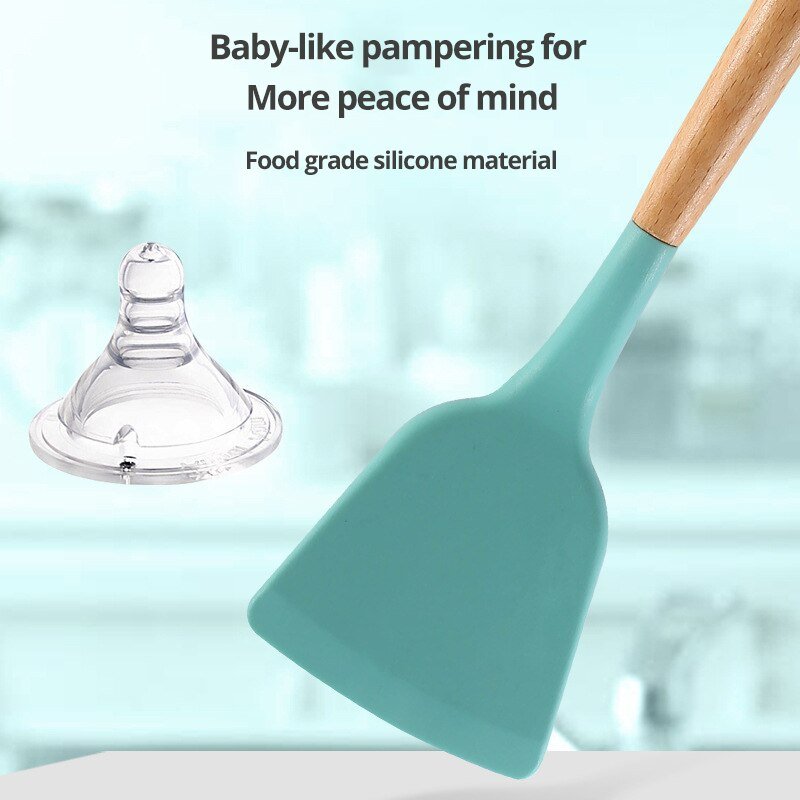 Non Stick Pot Spatula And Spoon - East Pass Shopping Store