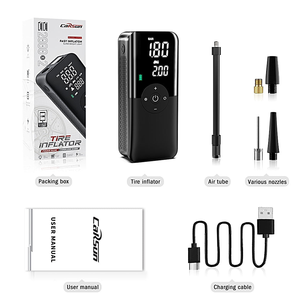 Portable Inflator Pump - East Pass Shopping Store