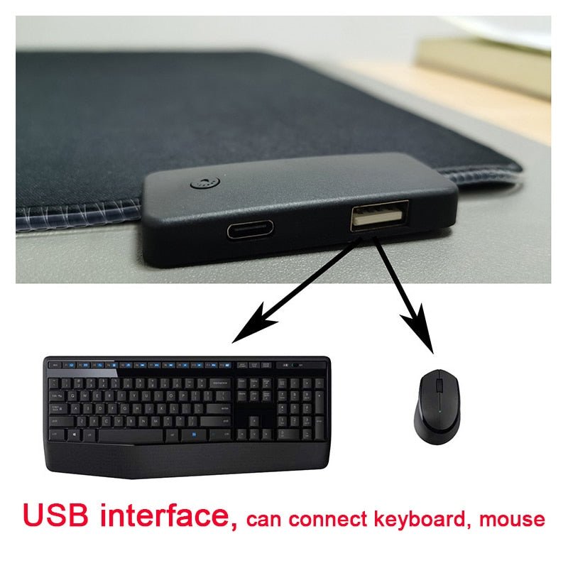 RGB Mouse Pad with Cable - East Pass Shopping Store