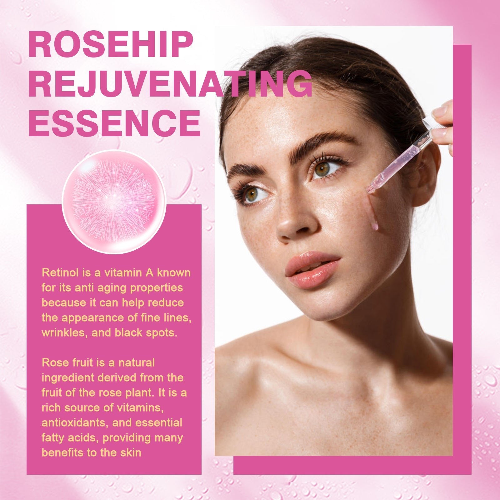 Rose Fruit Skin Rejuvenation Moisturizing Toner - East Pass Shopping Store