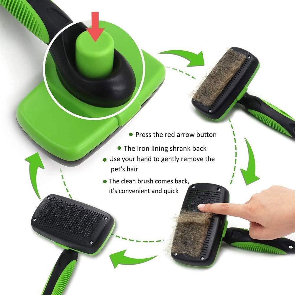 Self Cleaning Dog Brush - East Pass Shopping Store