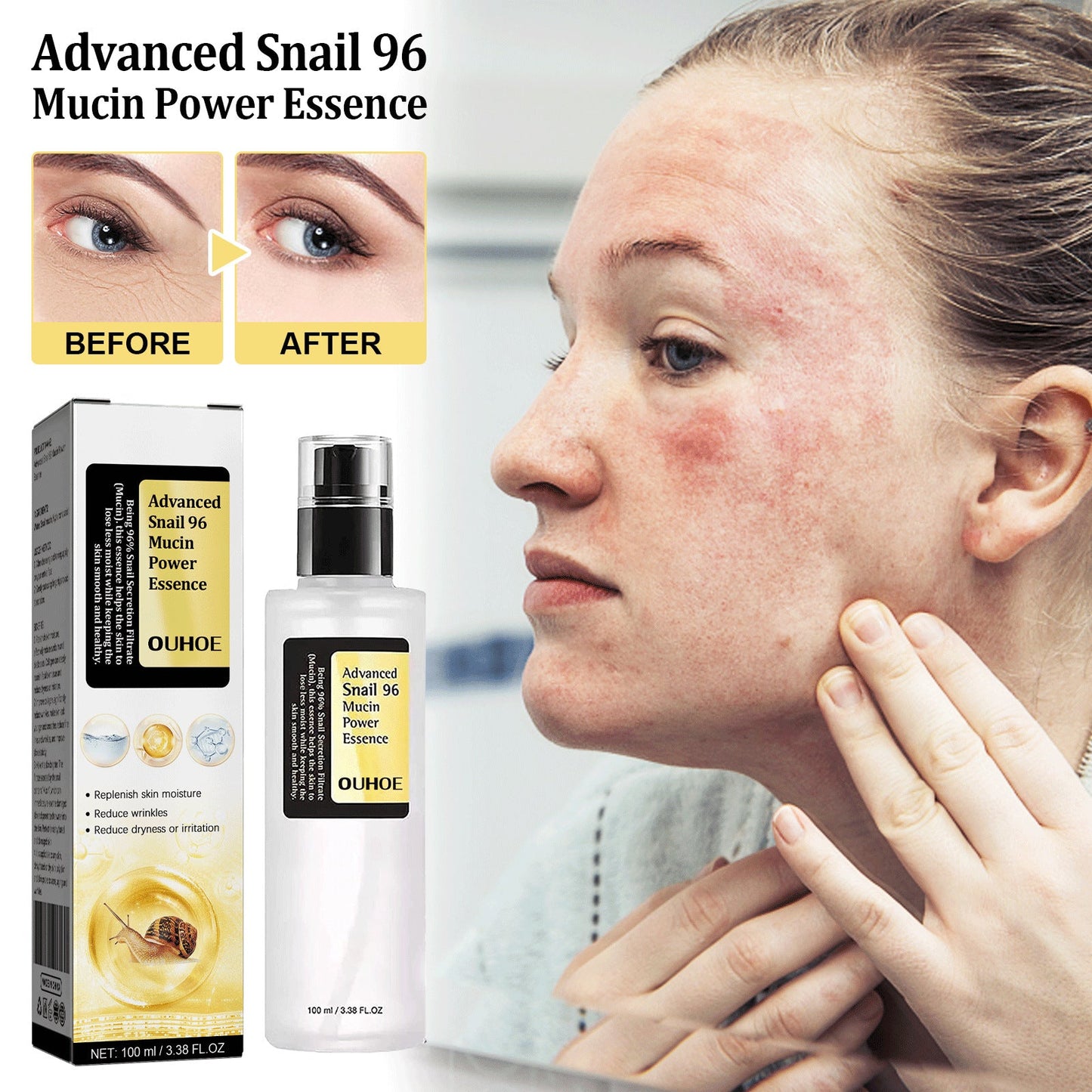 Snail Collagen Facial Serum for Hydrated, Radiant Skin - East Pass Shopping Store