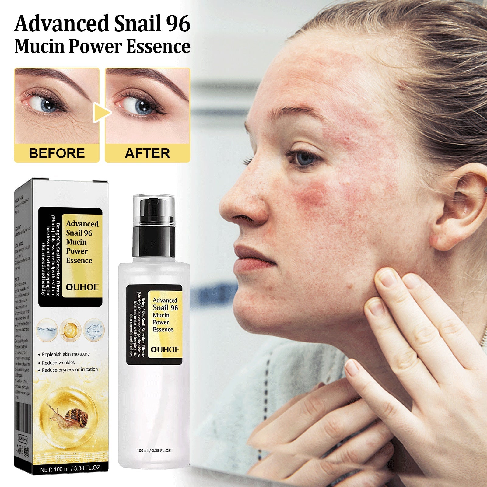 Snail Collagen Facial Serum for Hydrated, Radiant Skin - East Pass Shopping Store