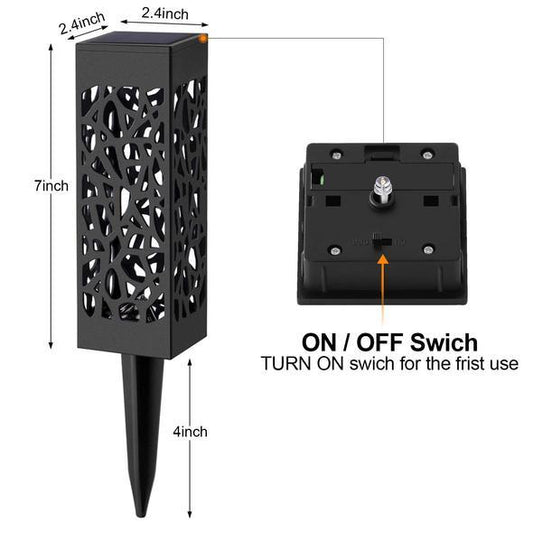 Solar Powered Waterproof Vintage Garden Light - East Pass Shopping Store