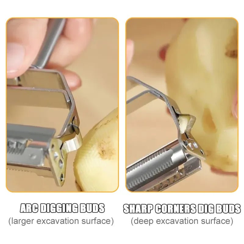 Stainless Steel Kitchen Vegetable Peeler - East Pass Shopping Store