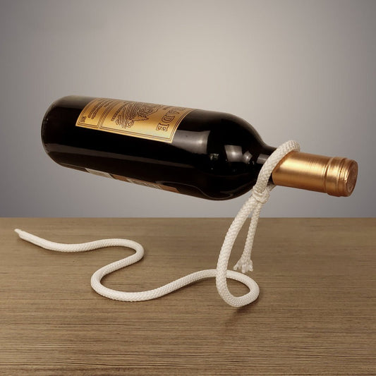Suspended Rope Wine Bottle - East Pass Shopping Store