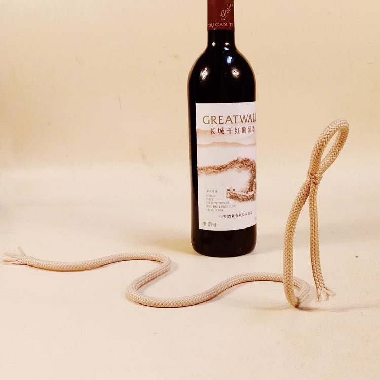 Suspended Rope Wine Bottle - East Pass Shopping Store
