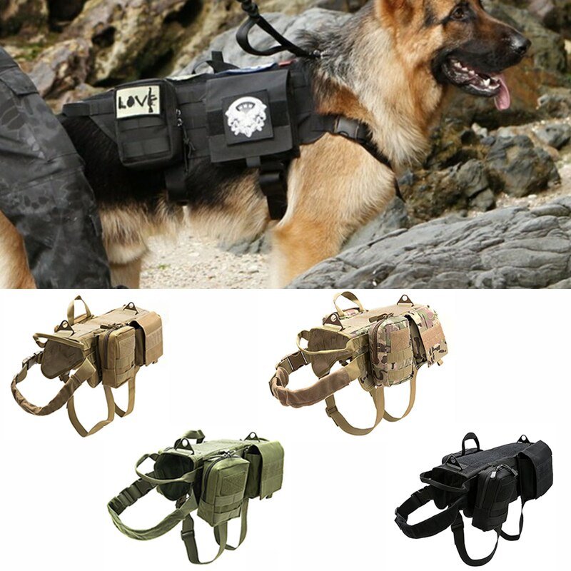 Tactical Military Dog Harness - East Pass Shopping Store