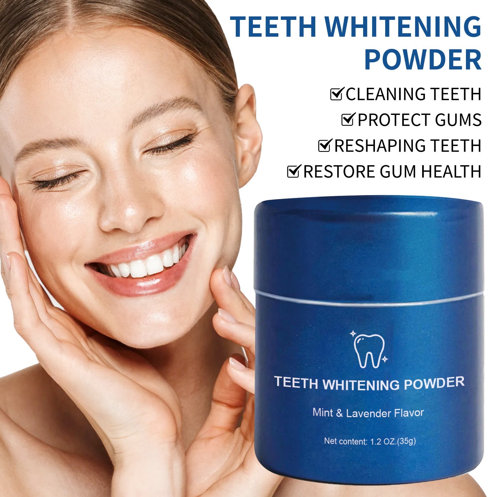 Teeth Whitening Powder Protect Oral Hygiene - East Pass Shopping Store