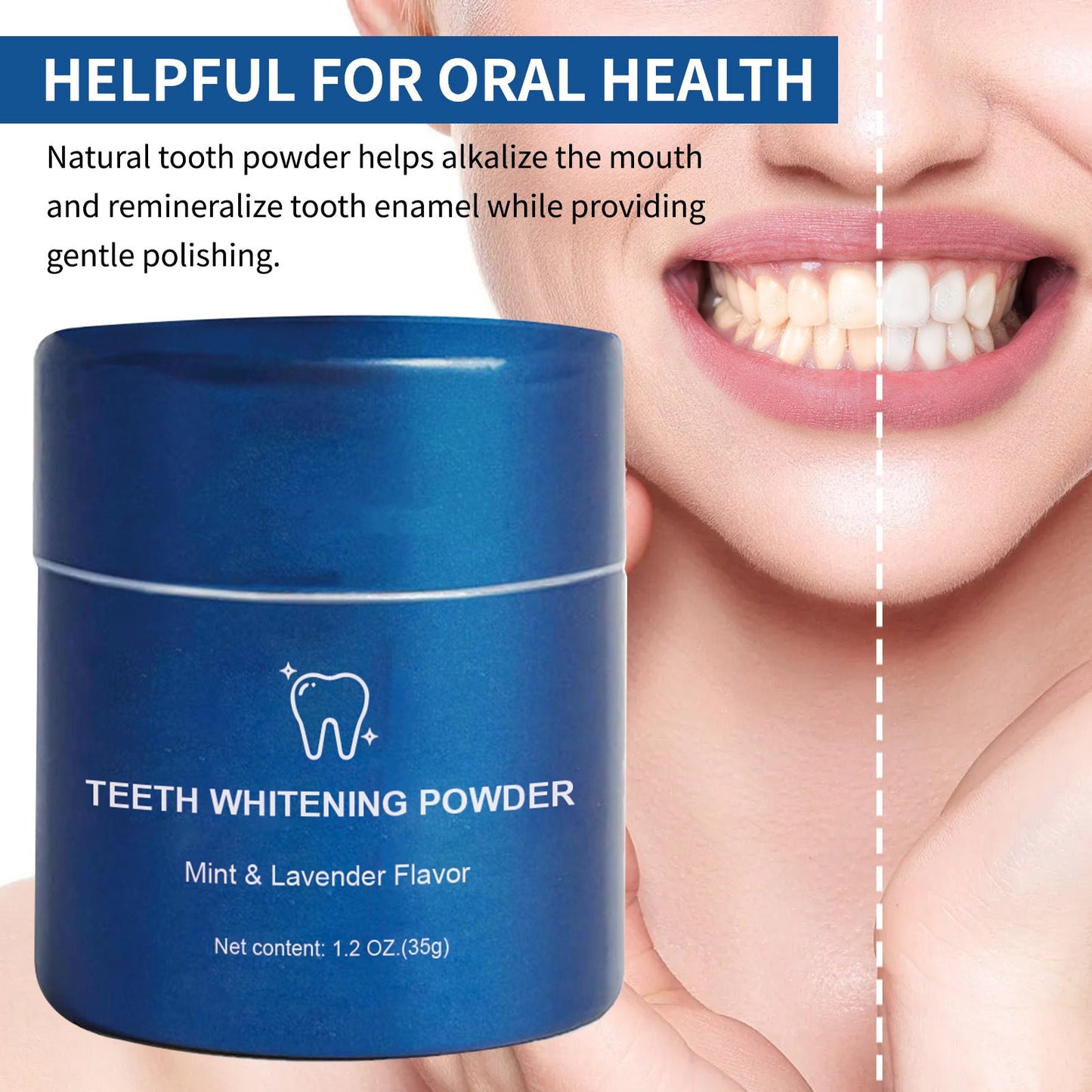 Teeth Whitening Powder Protect Oral Hygiene - East Pass Shopping Store
