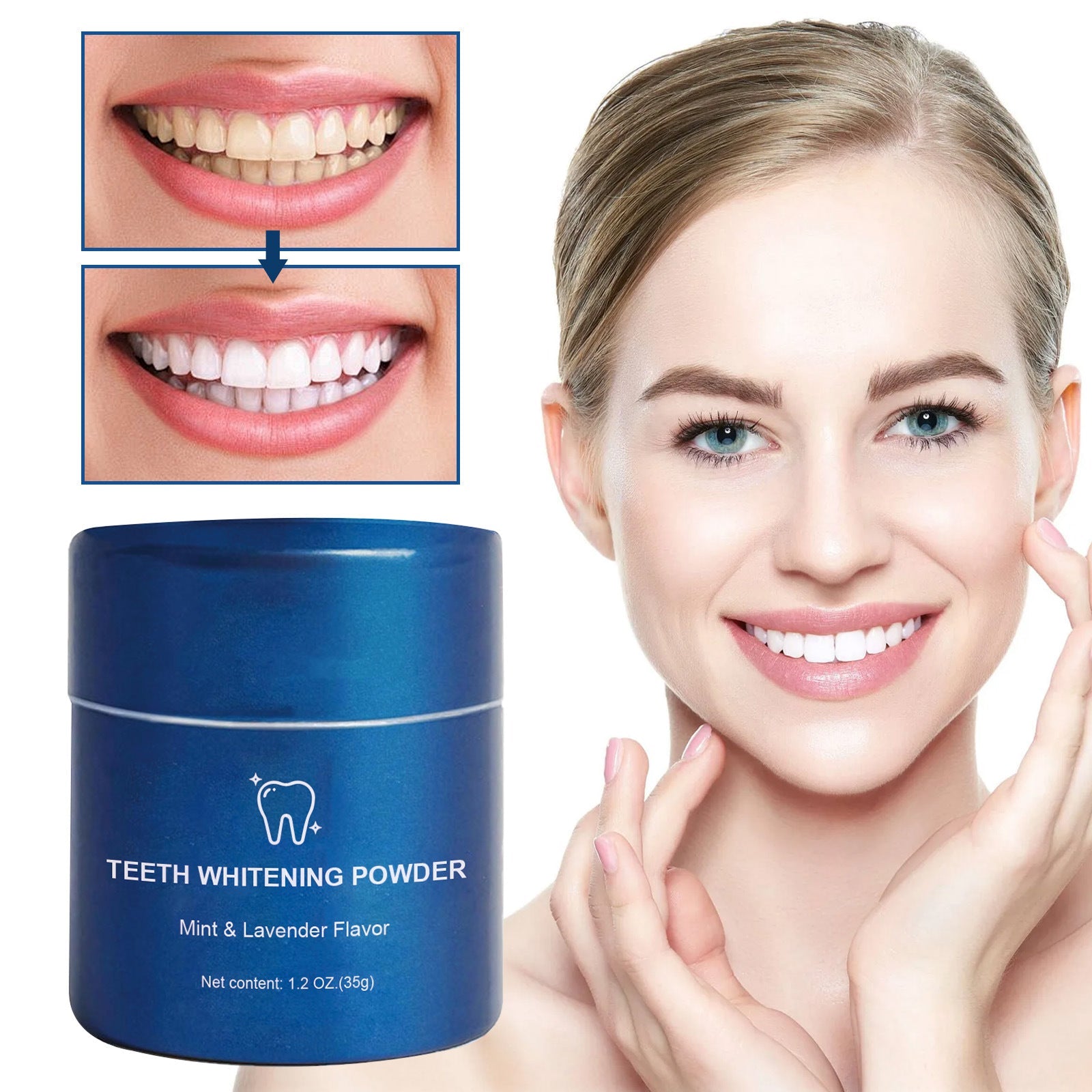 Teeth Whitening Powder Protect Oral Hygiene - East Pass Shopping Store