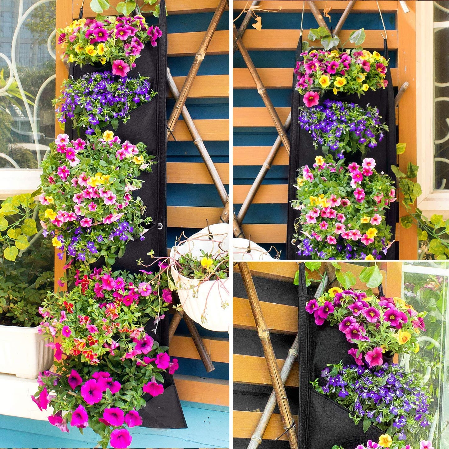 Vertical Hanging Garden Flower Pots - East Pass Shopping Store